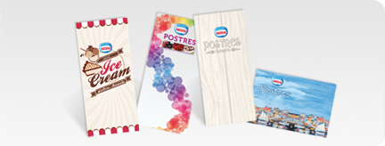 Cartas de postres