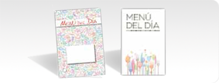 Cartas de menú
