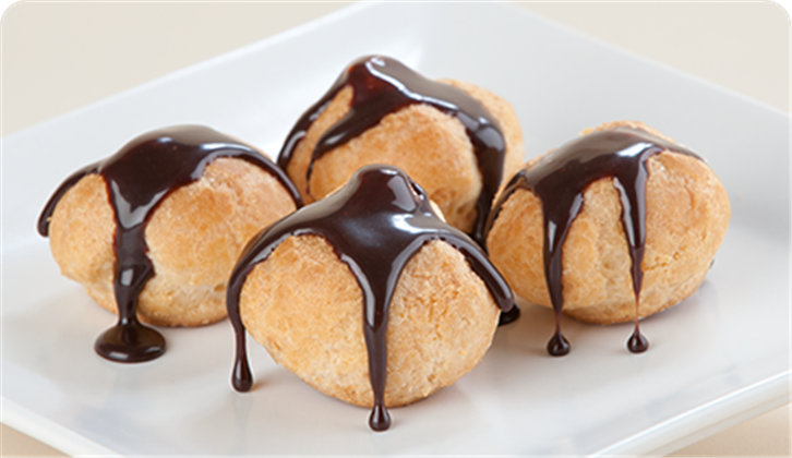Profiteroles de nata