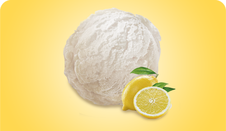 Sorbete de limón 2,1L.