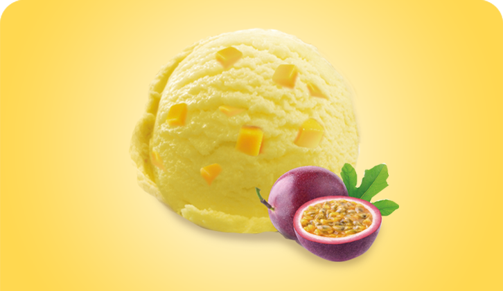 Sorbete fruta de la pasión 2,4L.