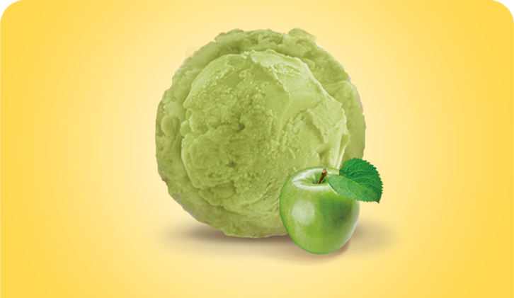 Sorbete de Manzana Verde 2,1L.