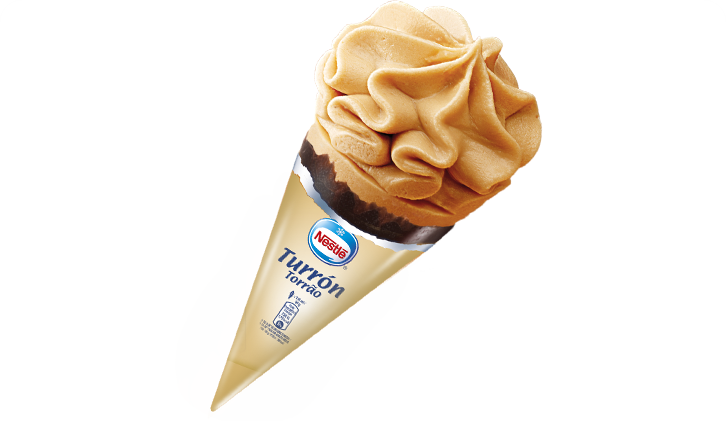 Cono turrón
