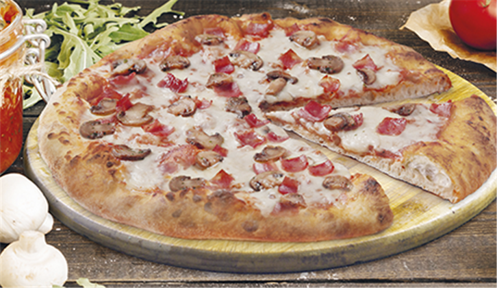 Pizza Prociutto e Funghi