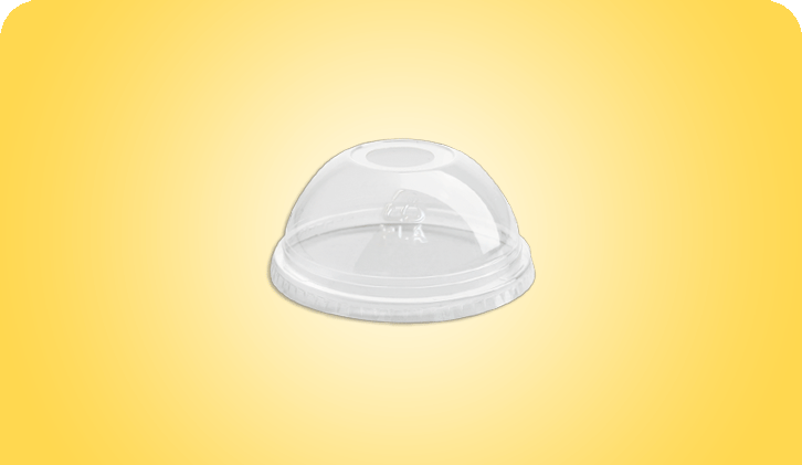 Tapa cúpula plástico 100% compostable
