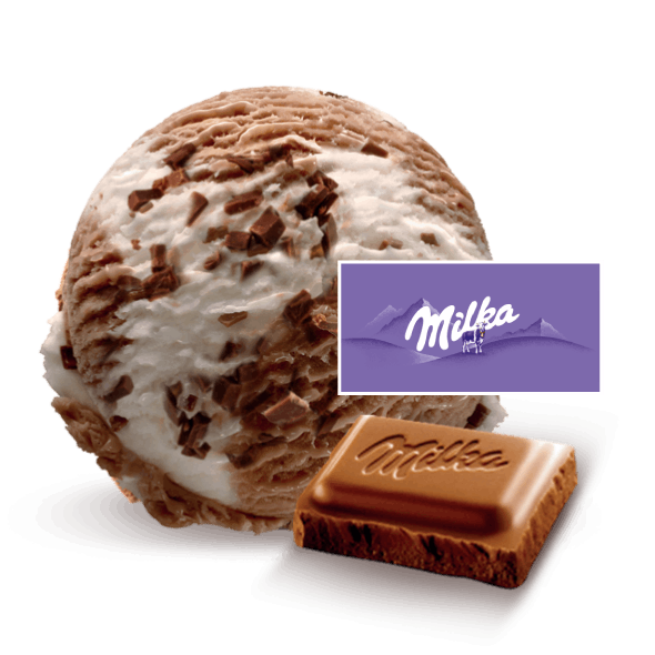Milka vainilla chocolate