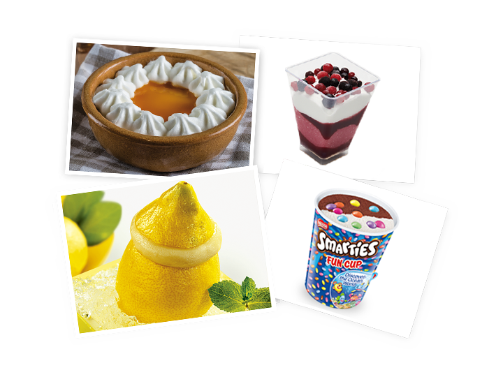 Postres, Nuestra gama más completa de postres,<br />
el mejor final para cualquier ocasión