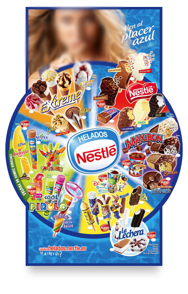 Cartel Helados Nestlé 2006